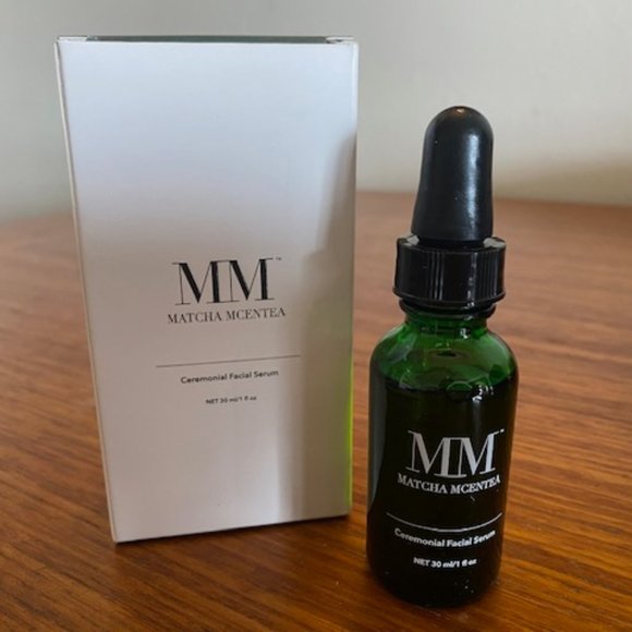 MATCHA MCENTEA Ceremonial Anti-Aging Facial Serum Hydrating Antioxidant 1 fl oz. - Picture 1 of 5